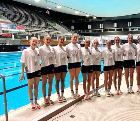 Les Aquanautes sacrées championnes de France Juniors Élite